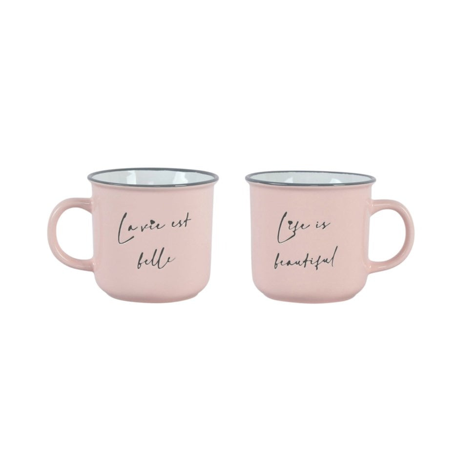 Life is Beautiful Mug 14 oz