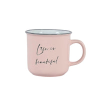 Life is Beautiful Mug 14 oz – Drinkware gift Montreal Villeray Urban Palate