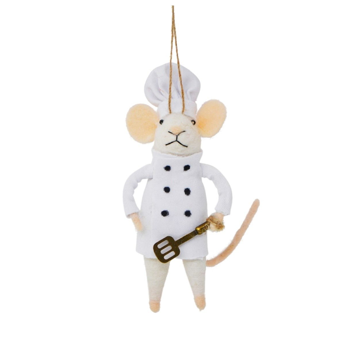 Mouse Cook Ornament