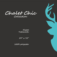 Mantel Chalet Chic - Verde 137 x 183 cm