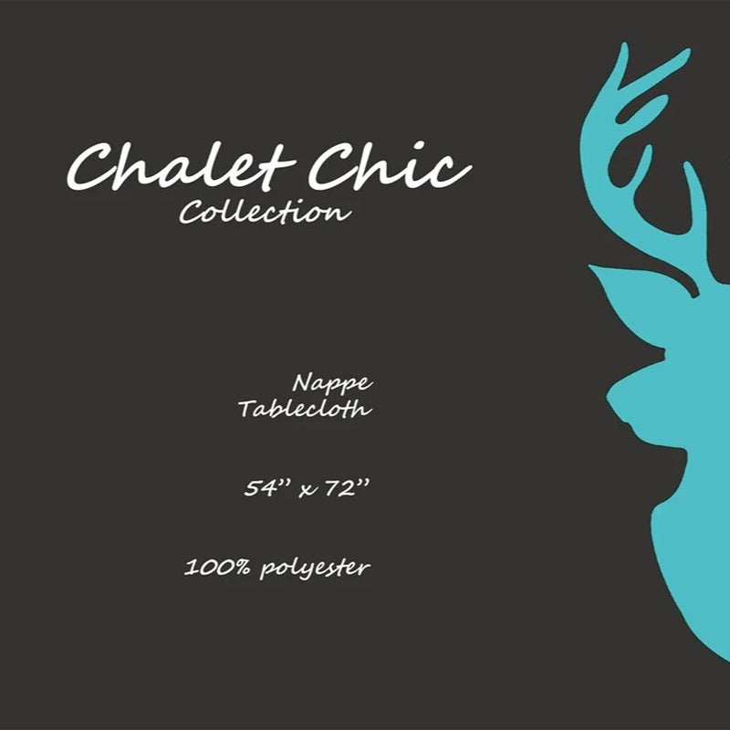 Mantel Chalet Chic - Verde 137 x 183 cm