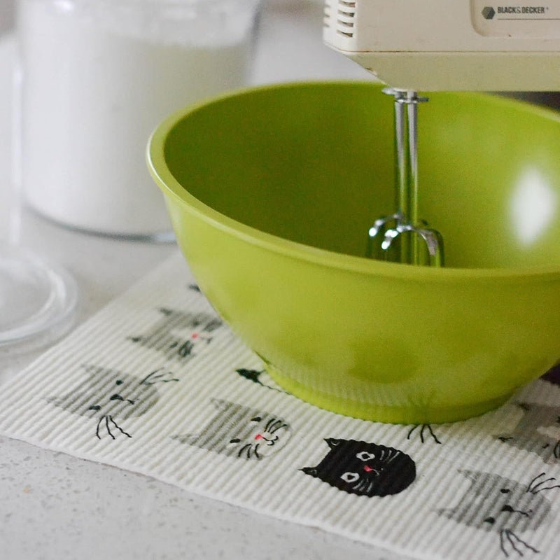 Swedish Drying Mat Cats Meow 12 x 14 inches