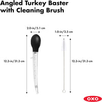 Angled Baster With Cleaning Brush