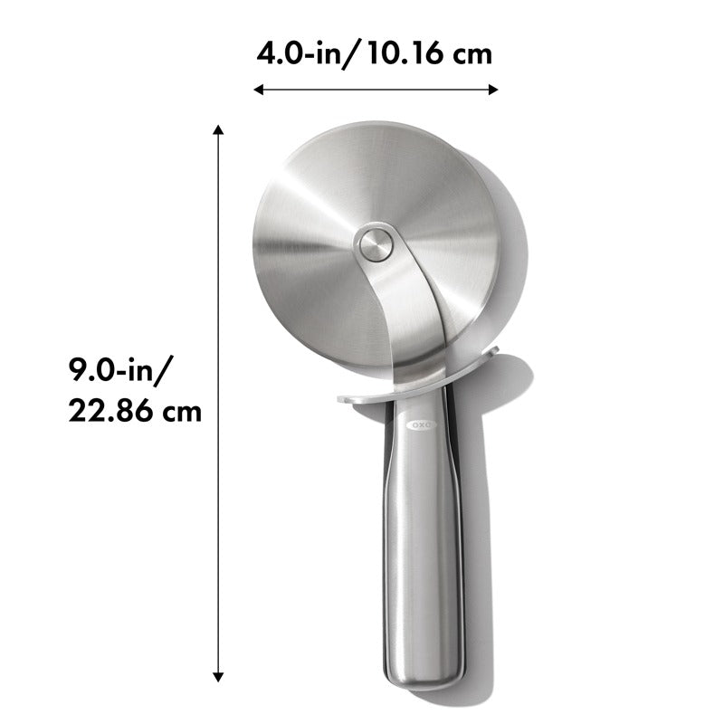 Roulette à pizza en acier 4"