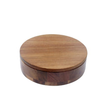 Escarchador de cócteles de madera de acacia con tapa hermética
