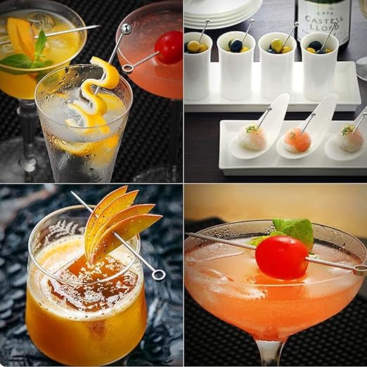 12 Reusable Bar Cocktail Picks