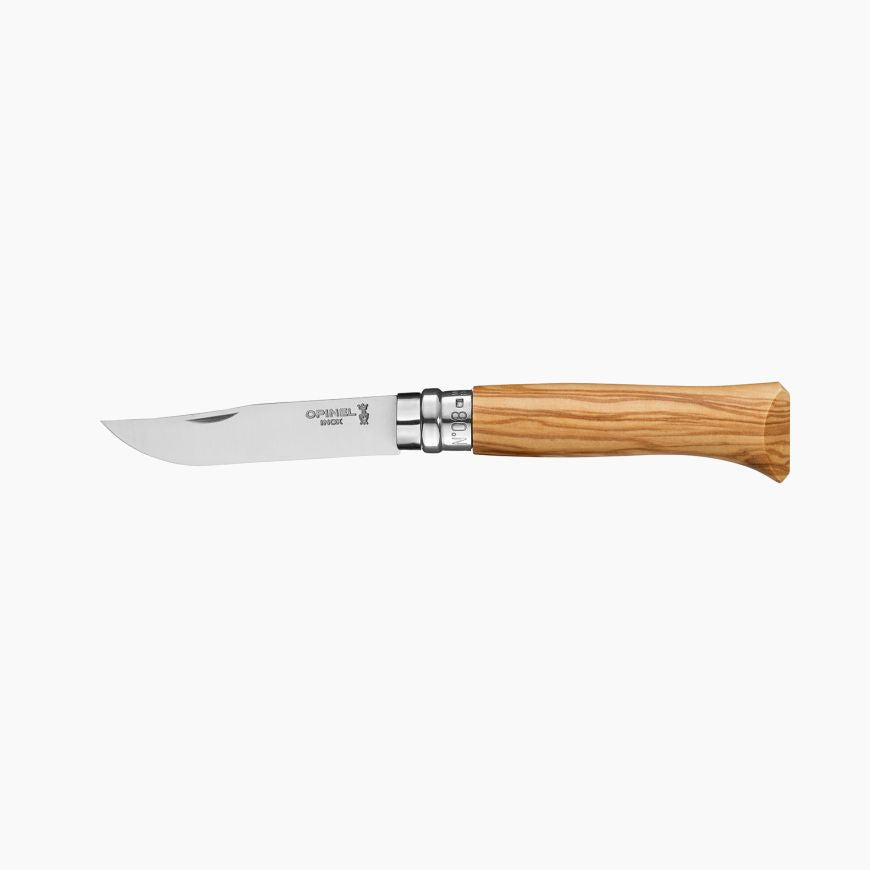 N°08 Olive Wood Folding Knife