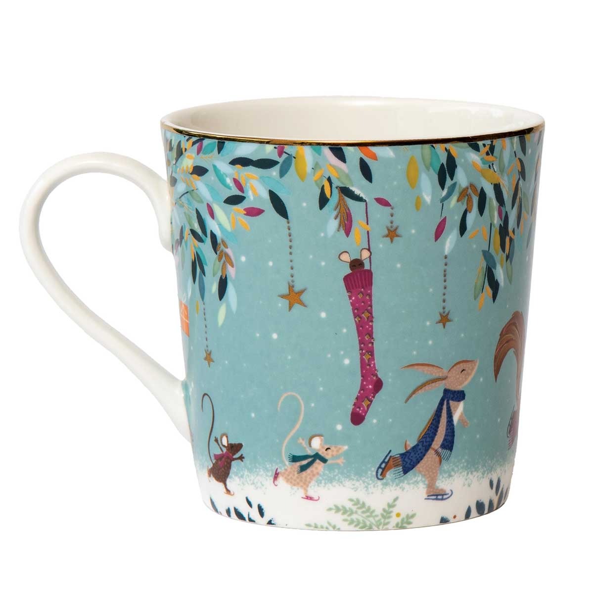 Tasse Sara Miller Woodland Tales Skaters