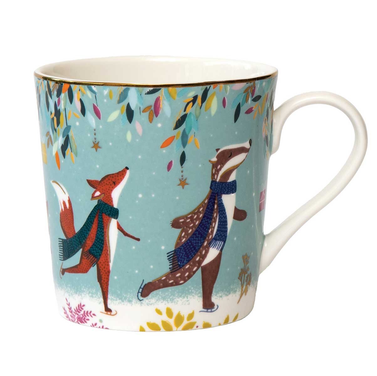 Tasse Sara Miller Woodland Tales Skaters