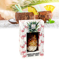 Mélange pour rhum arrangé Ananas – Coco verre Ananas