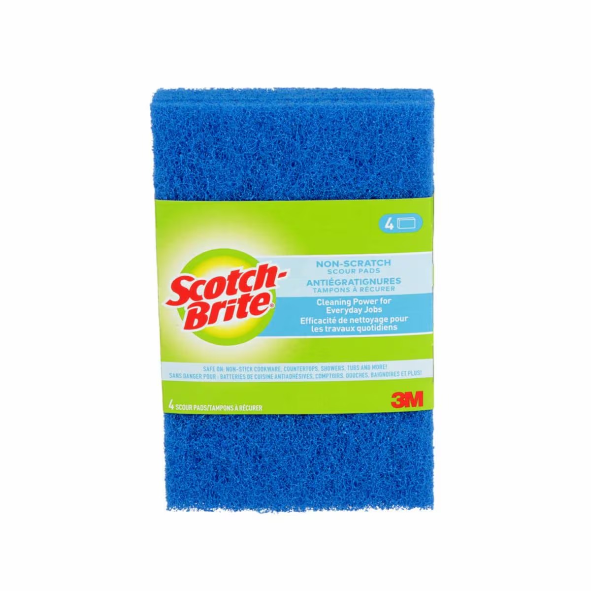 All-Purpose Non-Scratch Scouring Pads - Pack of 4 – Gifts & Kitchen Accessories gift Montreal Villeray Urban Palate