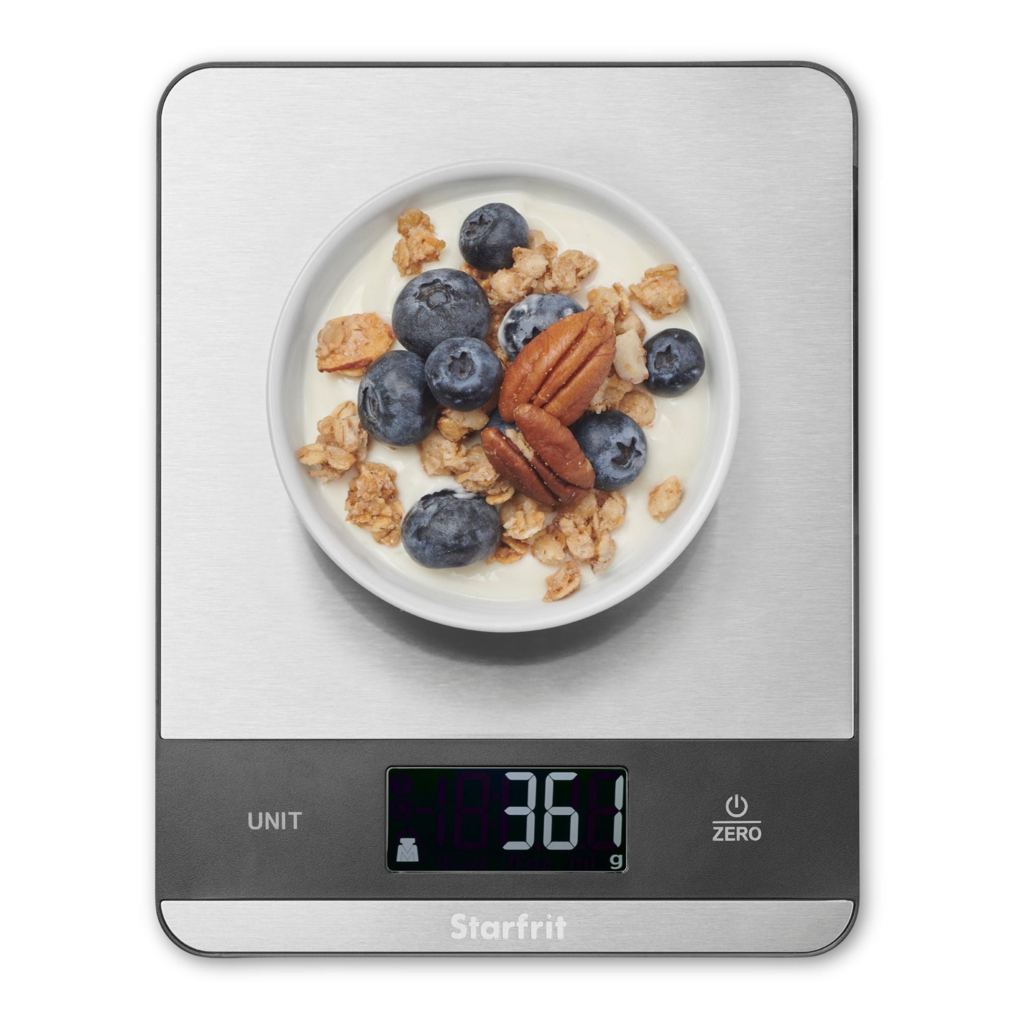 Digital Kitchen Scale - Stainless Steel Platform