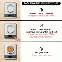 Digital Kitchen Scale - Stainless Steel Platform
