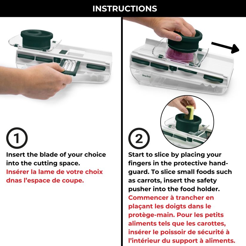 Easy Mandoline 5 Blades