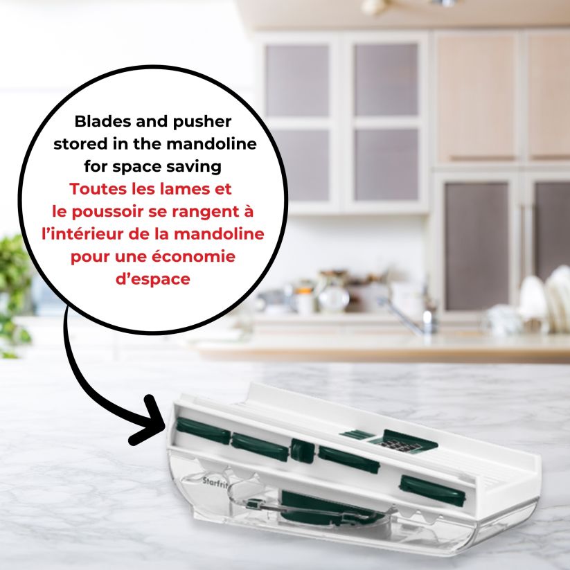 Easy Mandoline 5 Blades