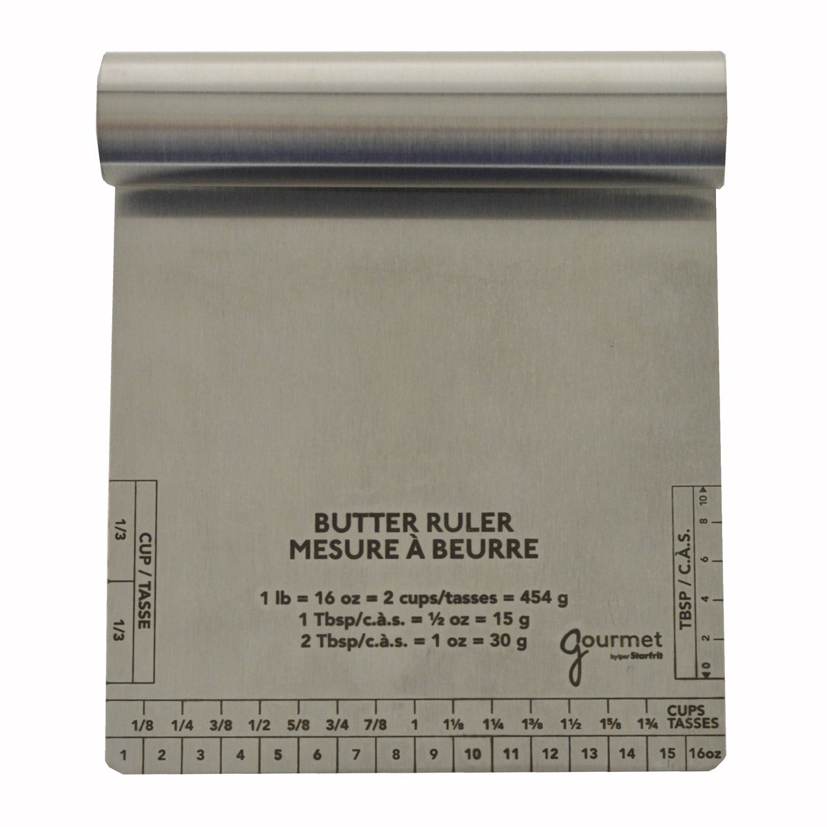 Gourmet - Scraper  Butter Ruler