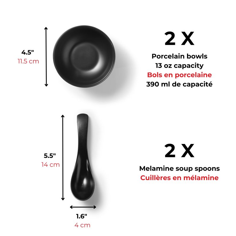 Gourmet BISTRO - Juego de sopa