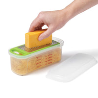 Gourmet Grate and Store Set - 3 Blades & Container