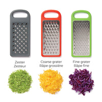 Gourmet Grate and Store Set - 3 Blades & Container