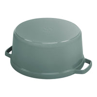 Cocotte redonda de hierro fundido de eucalipto - 24 cm / 3,7 l