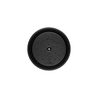 Black Cast Iron Round Cocotte - 24cm / 3.7L