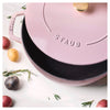 Cocotte ronde en fonte Sorbet Rose - 4,8 L