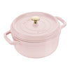 Cocotte redonda de hierro fundido Sorbet Rose - 22 cm / 2,5 L