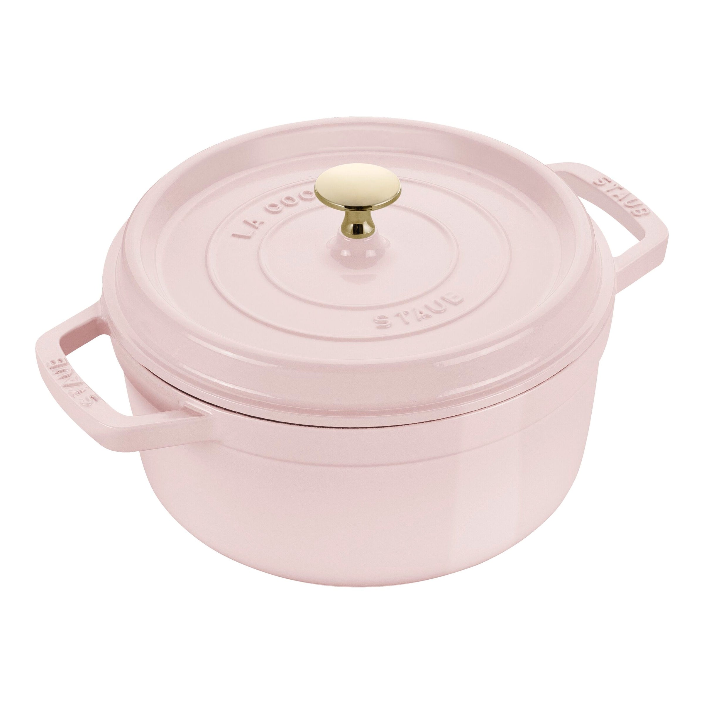 Cocotte redonda de hierro fundido Sorbet Rose - 22 cm / 2,5 L