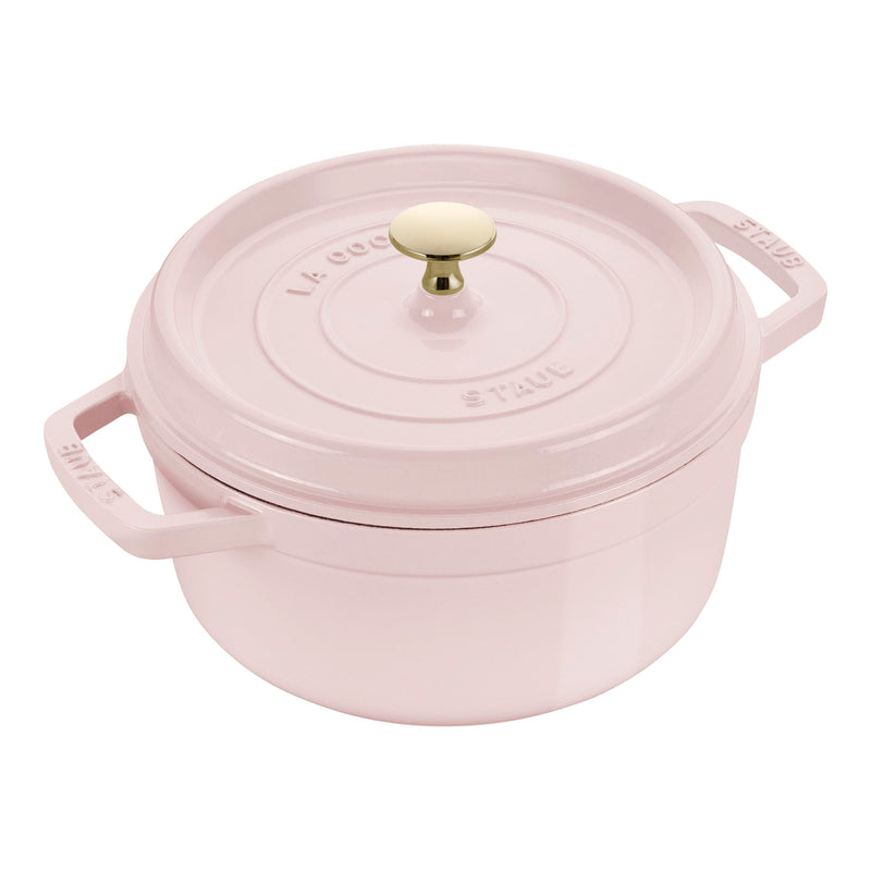 Cocotte redonda de hierro fundido Sorbet Rose - 22 cm / 2,5 L