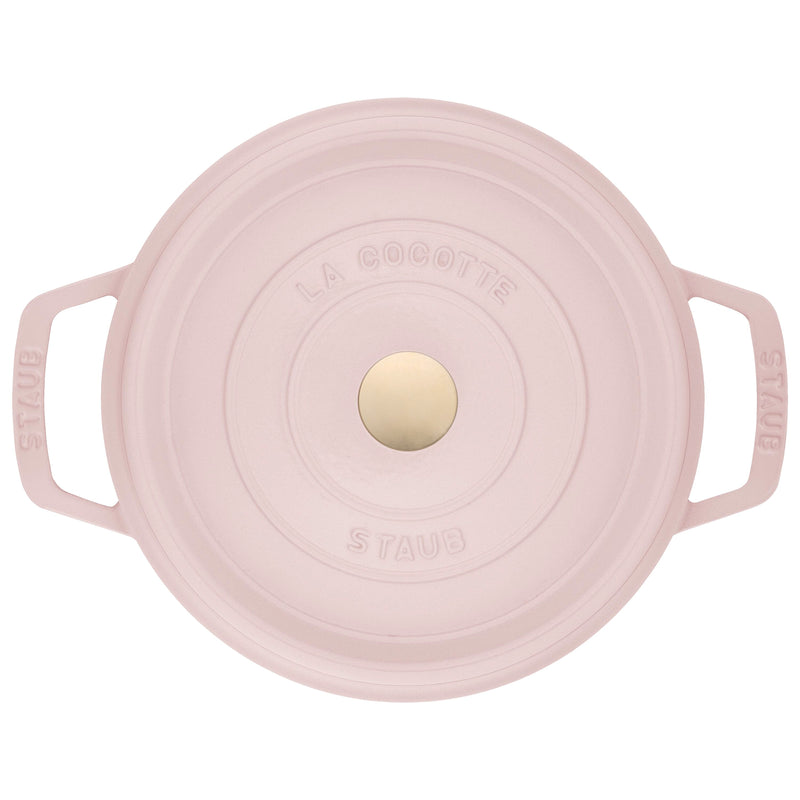 Cocotte redonda de hierro fundido Sorbet Rose - 22 cm / 2,5 L