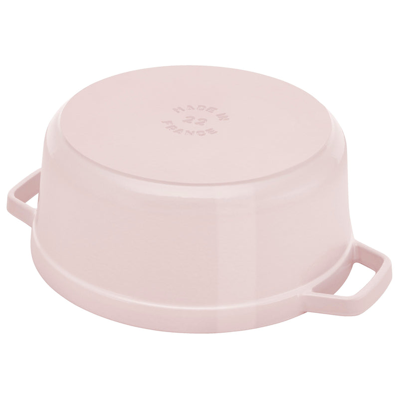 Cocotte redonda de hierro fundido Sorbet Rose - 22 cm / 2,5 L