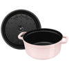 Cocotte redonda de hierro fundido Sorbet Rose - 22 cm / 2,5 L