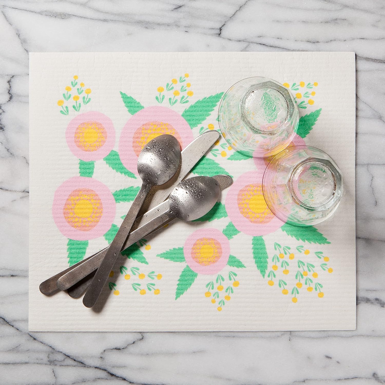 Swedish Drying Mat Rosa 12 x 14 inches