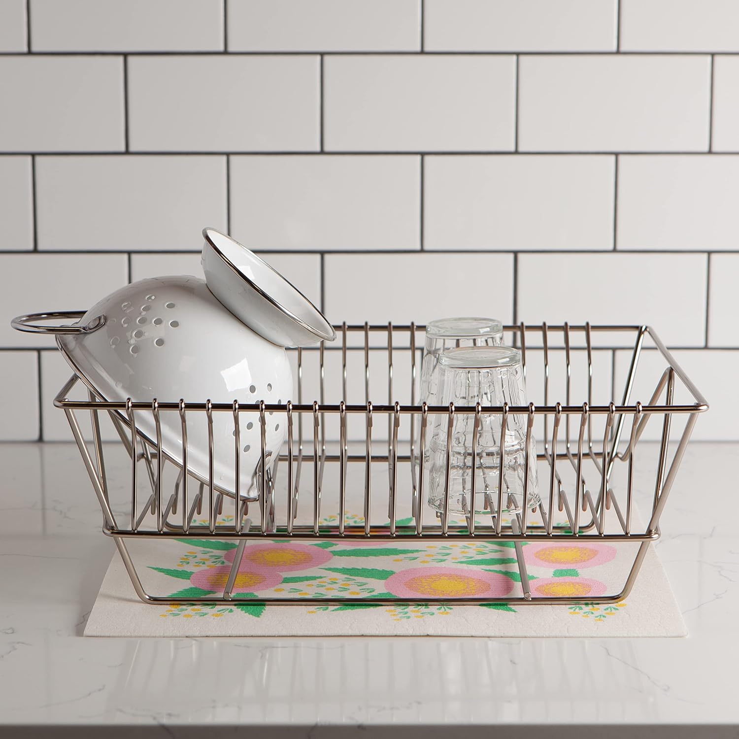 Swedish Drying Mat Rosa 12 x 14 inches