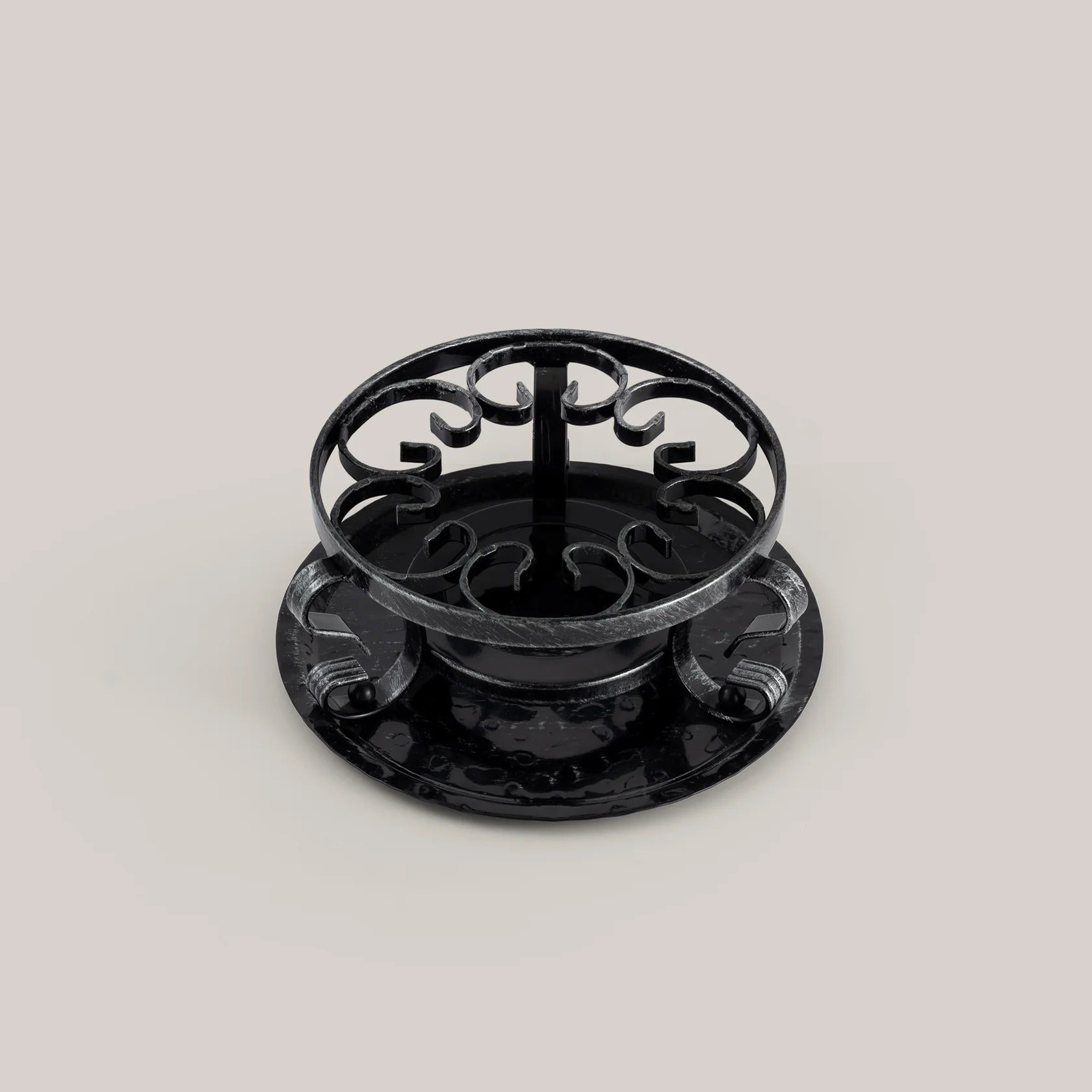 Lugano Cherry Red Cast Iron Cheese Fondue Set