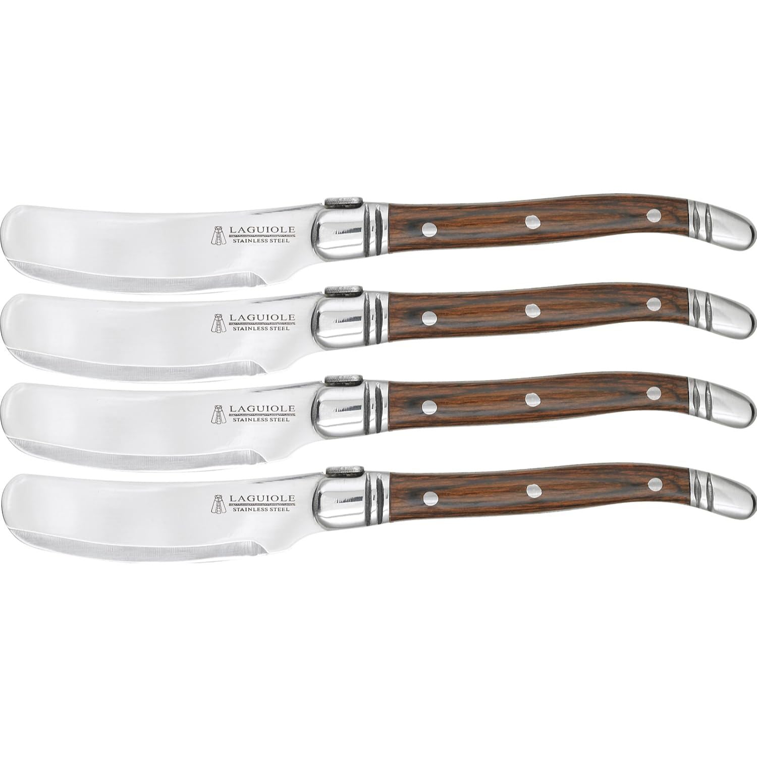 Set of 4 Laguiole Soft Cheese Knives – Gift Set gift Montreal Villeray Urban Palate