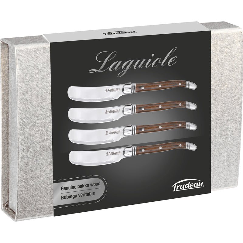 Set of 4 Laguiole Soft Cheese Knives