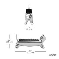 Soporte para Anillos Ali Cat - Cromado