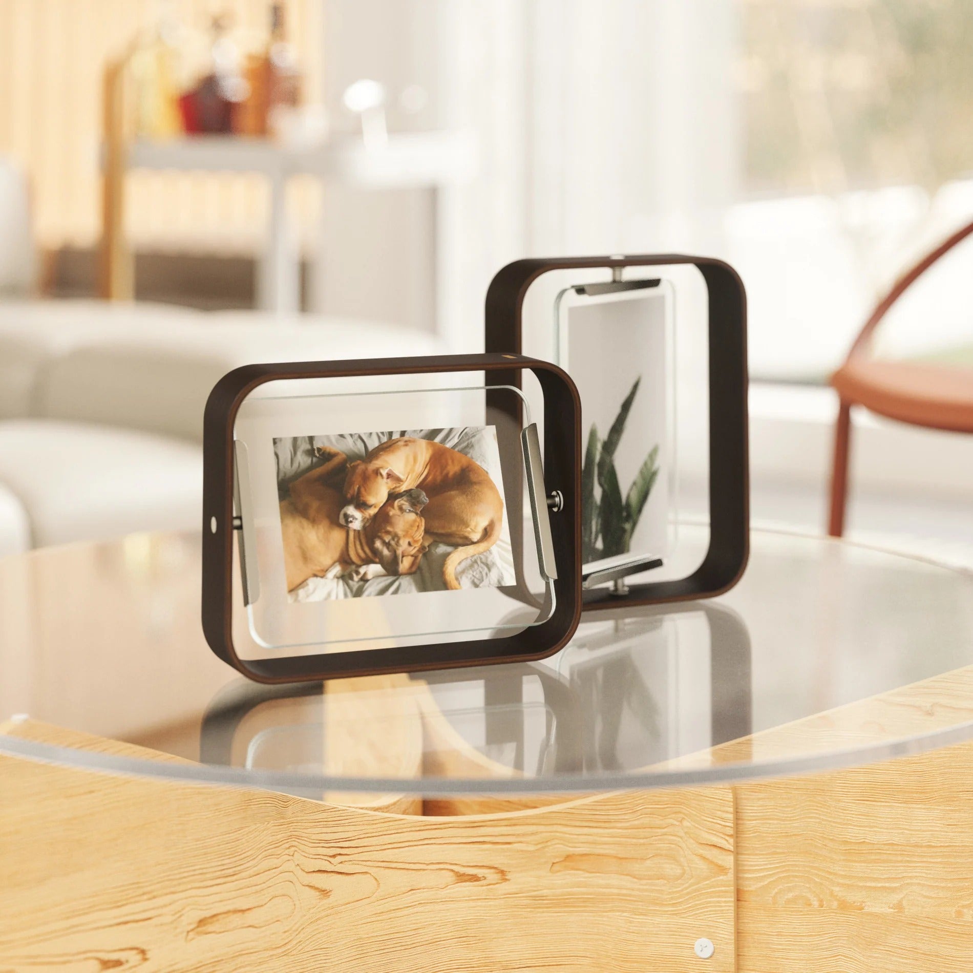 Bellwood Picture Frame 4x6 - Aged Walnut