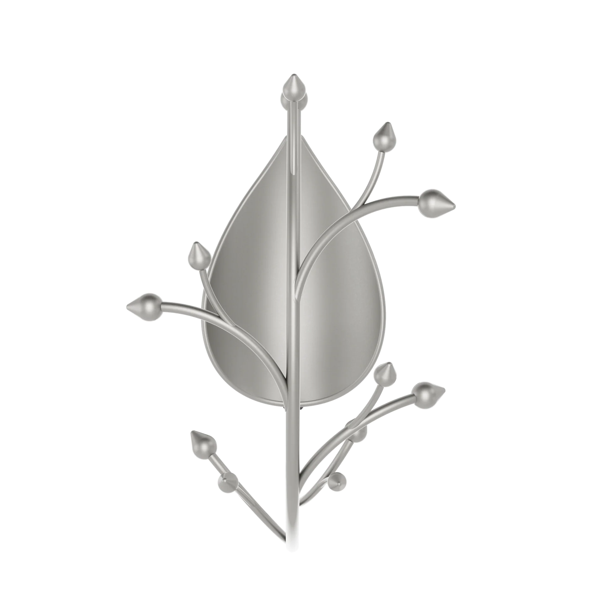 Soporte para joyería con forma de orquídea