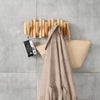 Picket 5 Wall Hook - Natural – Home Décor gift Montreal Villeray Urban Palate