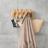 Picket 5 Wall Hook - Natural – Home Décor gift Montreal Villeray Urban Palate
