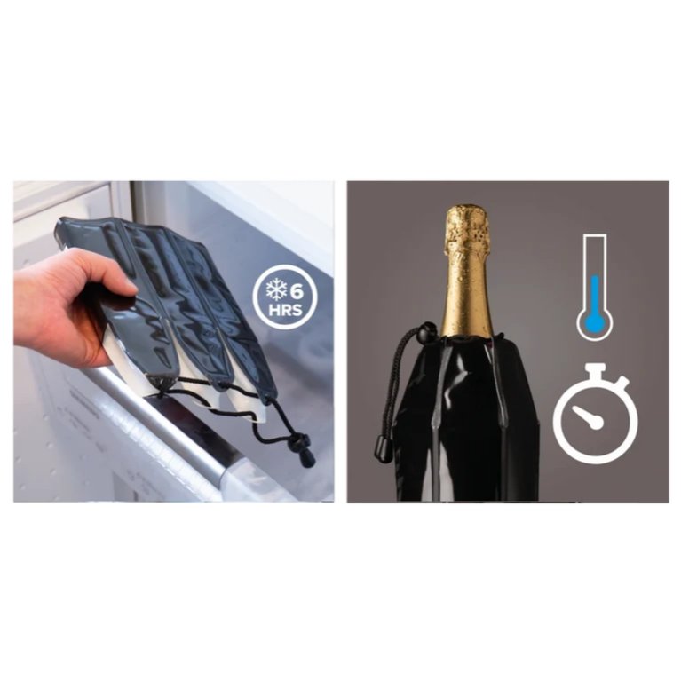 Funda Enfriadora de Vino - Plateada