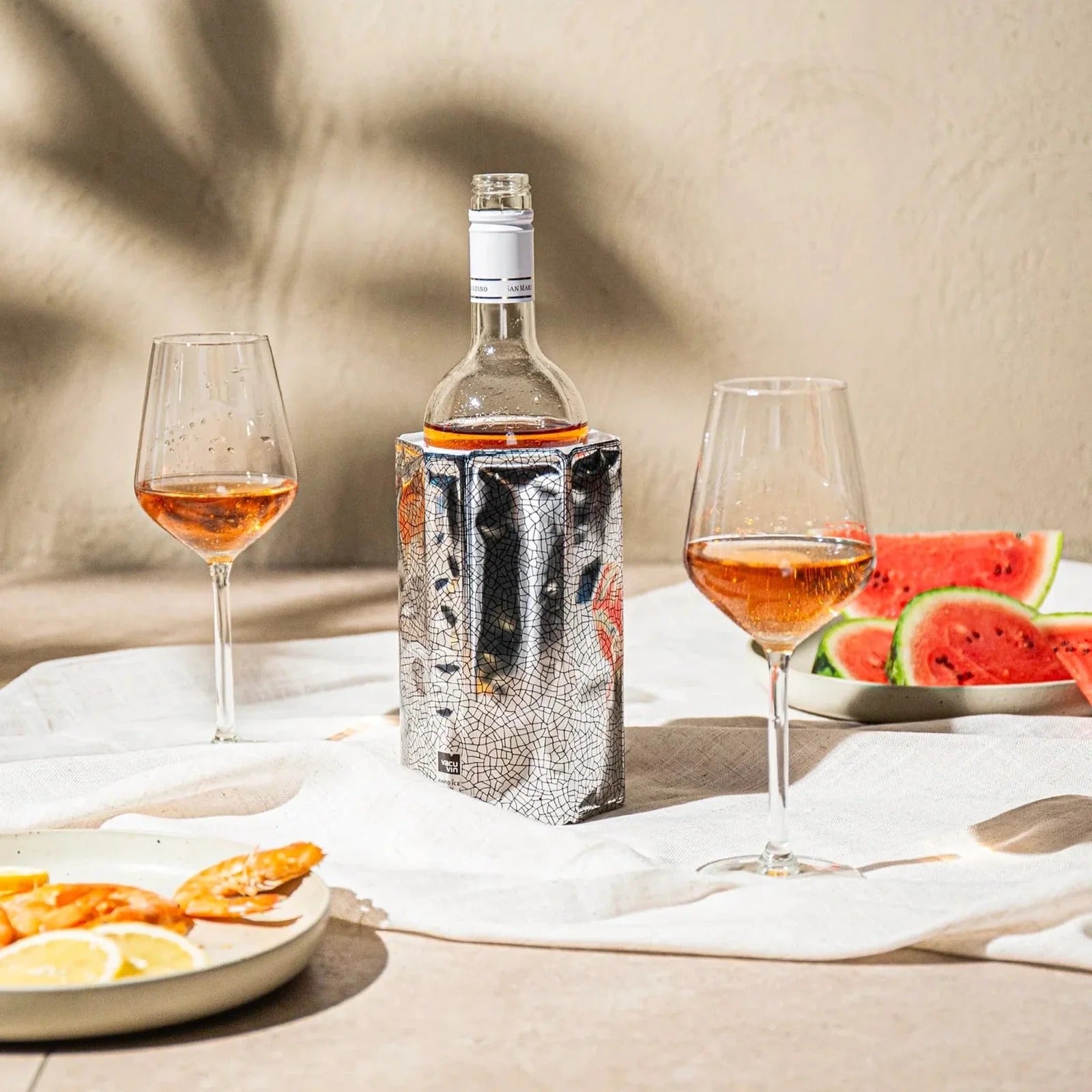 Funda Enfriadora de Vino - Plateada