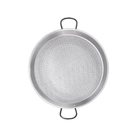 La Valenciana Polished Steel Paella Pan 34cm