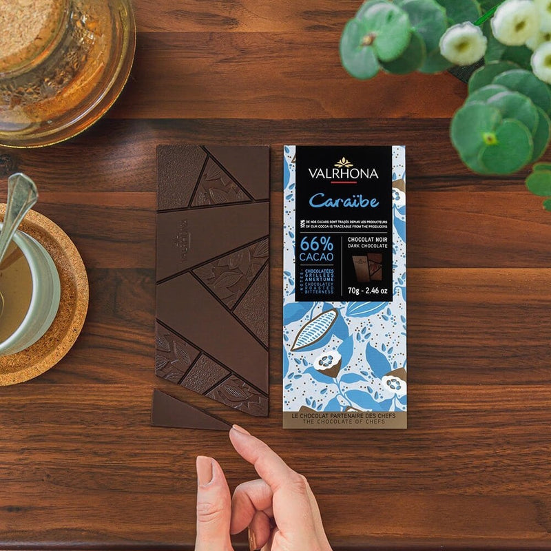 Caraïbe 66% Dark Chocolate Bar 70g
