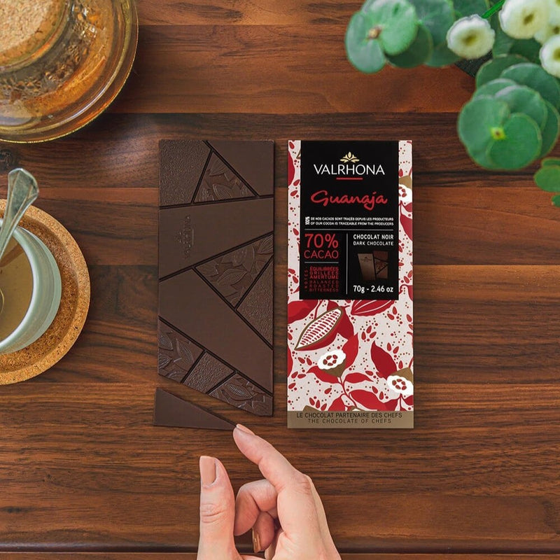 Valrhona Guanaja 70% Dark Chocolate Bar 70g