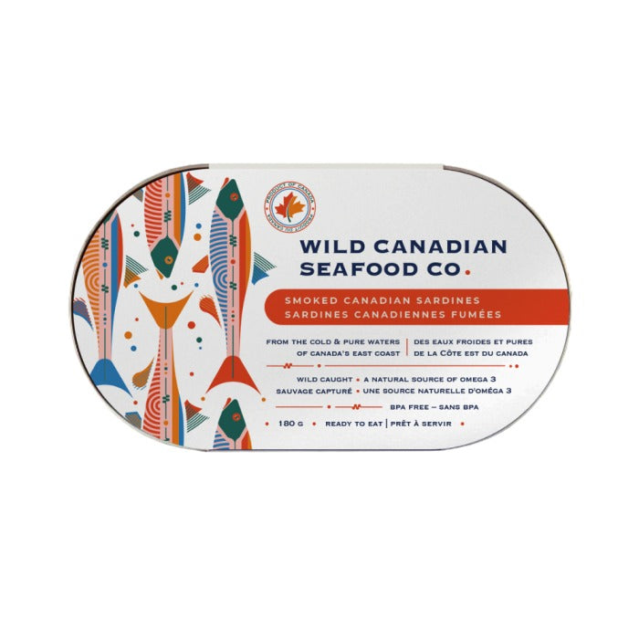 Smoked Canadian Sardines 180g
