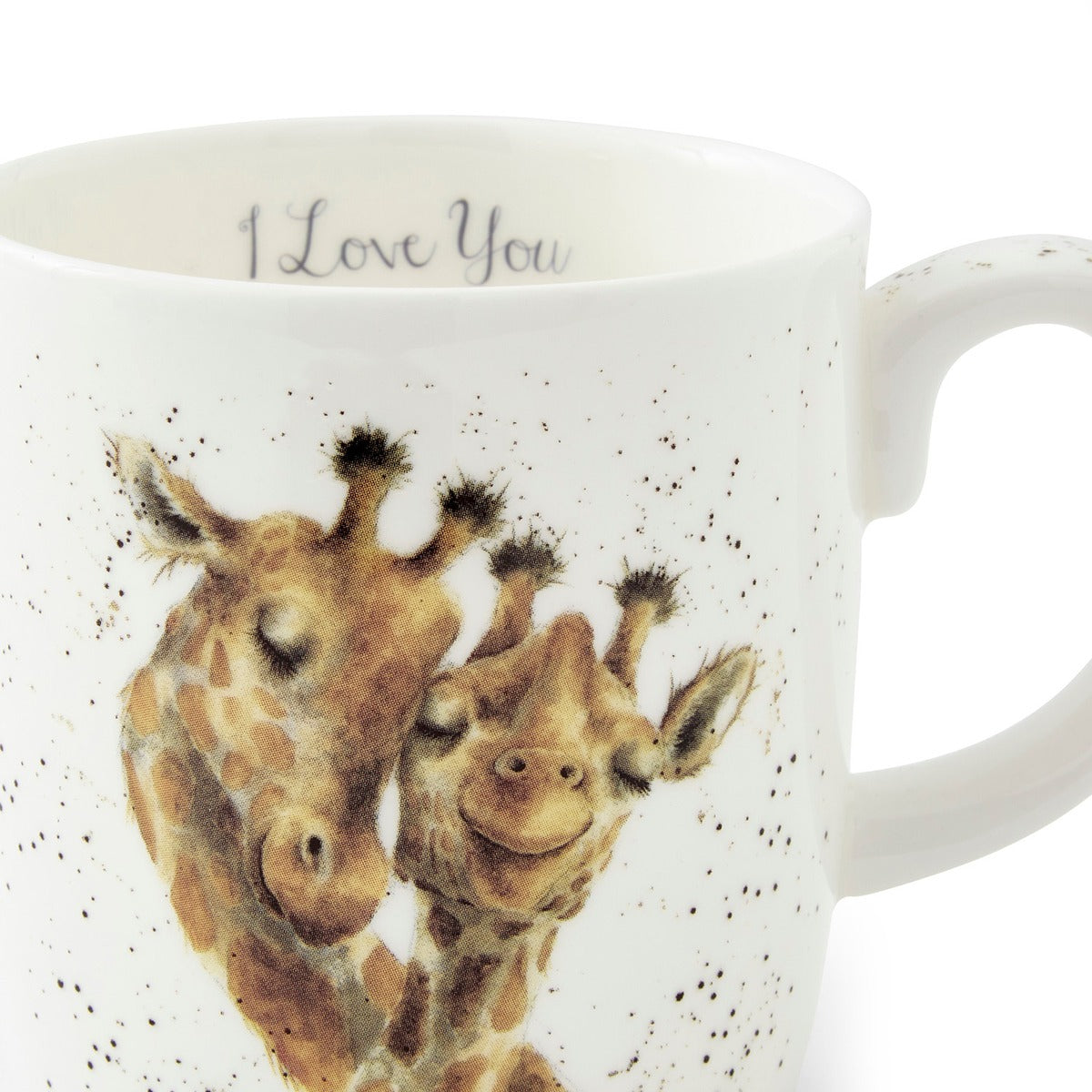 Tasse girafe « I Love You » de Wrendale Designs, 414 ml (14 oz).