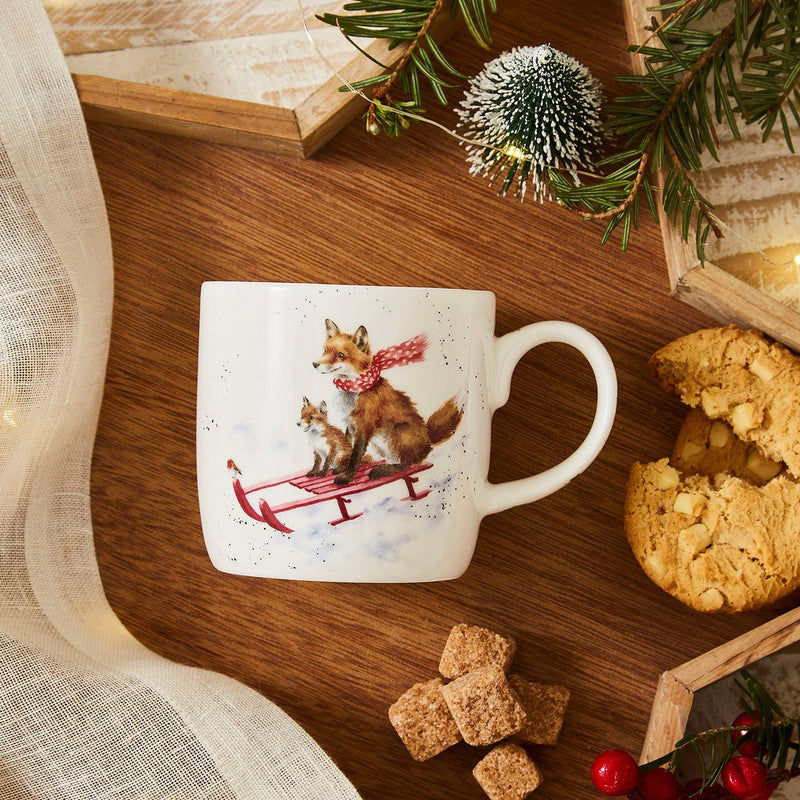 Wrendale Designs Sleigh Ride Mug